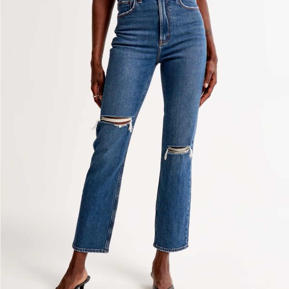 New Abercrombie & Fitch Straight Long 28/6